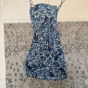 Stone Cold Fox Slip Dress with open tie back